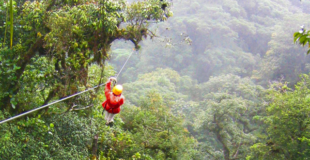 Costa Rican zipline by Micah MacAllen