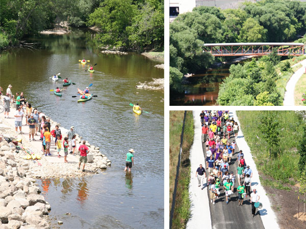 Photos from Three Bridges Park Grand Opening