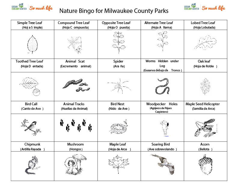 Scavenger Hunt: Milwaukee County Parks