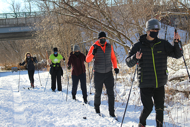 xc skiing