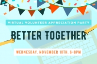 Virtual Volunteer Appreciation Party